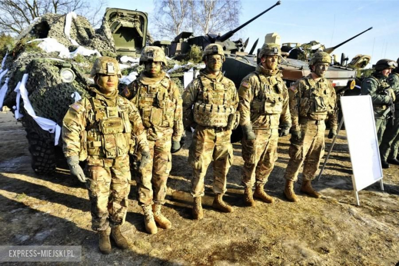 Wspólne szkolenie wojsk polskich i amerykańskich