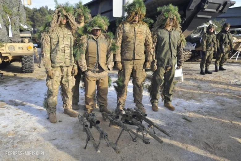 Wspólne szkolenie wojsk polskich i amerykańskich