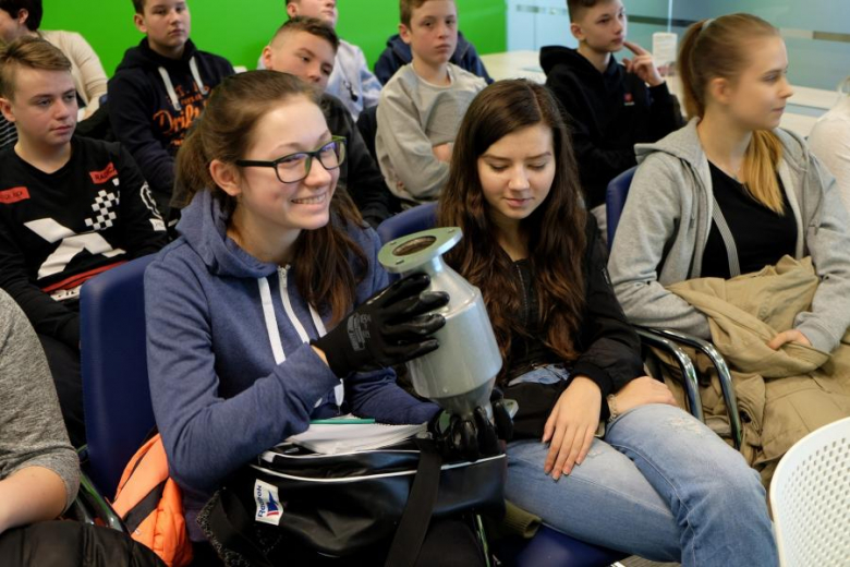 Wizyta uczniów w firmie BASF