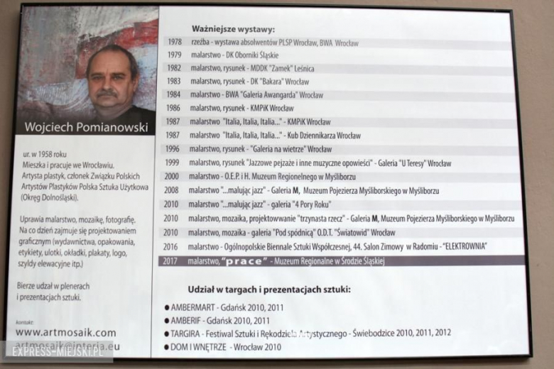 Wernisaż Wojciecha Pomianowskiego