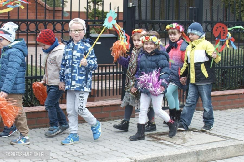 Pochód przedszkolaków w Środzie Śląskiej
