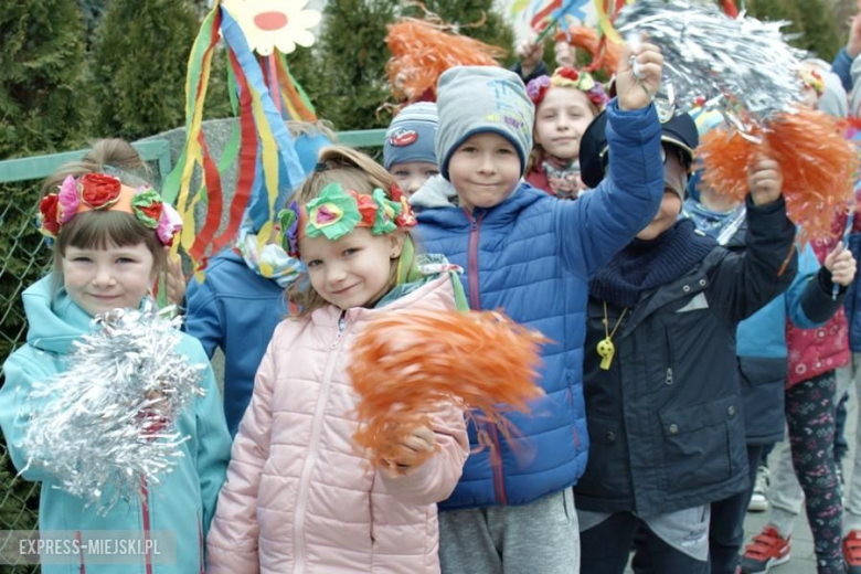 Pochód przedszkolaków w Środzie Śląskiej
