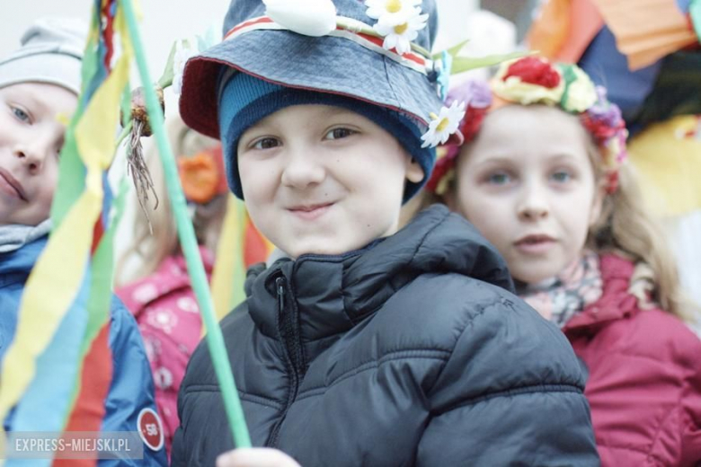 Pochód przedszkolaków w Środzie Śląskiej
