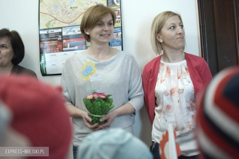 Pochód przedszkolaków w Środzie Śląskiej