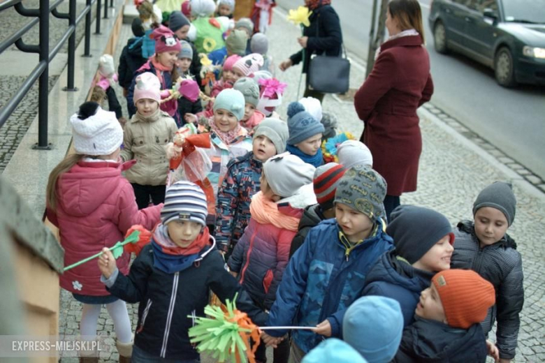 Pochód przedszkolaków w Środzie Śląskiej