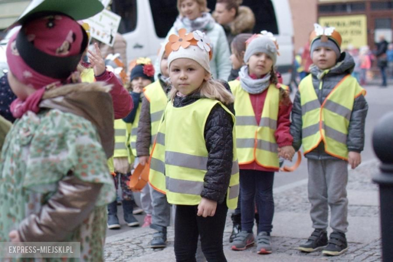 Pochód przedszkolaków w Środzie Śląskiej