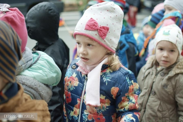 Pochód przedszkolaków w Środzie Śląskiej
