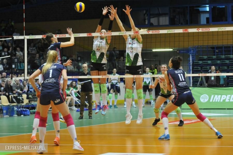 Siatkówka Impel Wrocław - Chemik Police