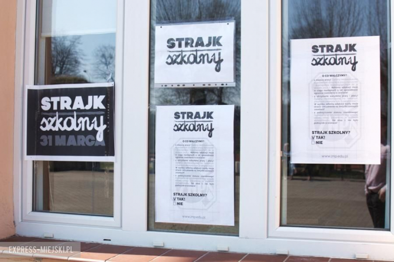 Strajk w średzkim gimnazjum