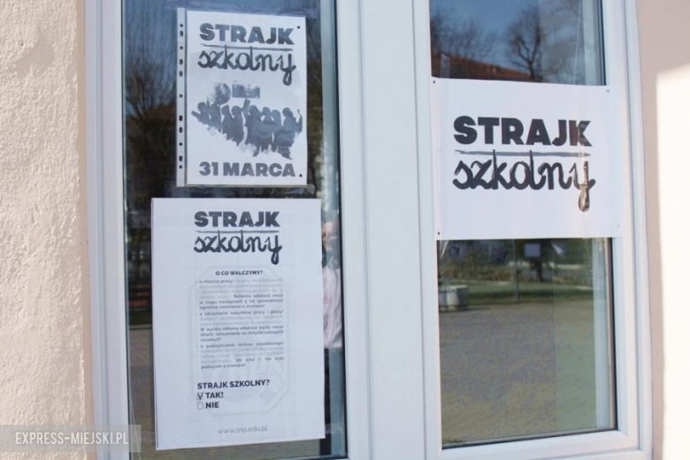 Strajk w średzkim gimnazjum