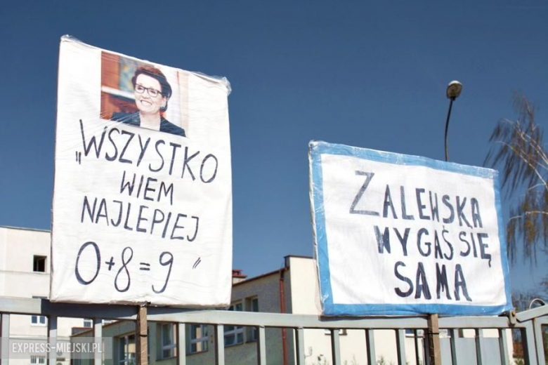 Strajk w średzkim gimnazjum