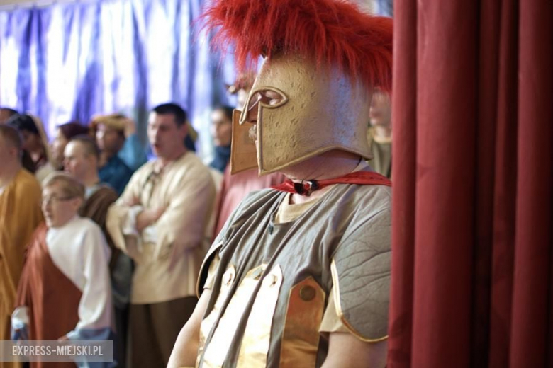 Męka Pańska w wykonaniu podopiecznych ŚDS