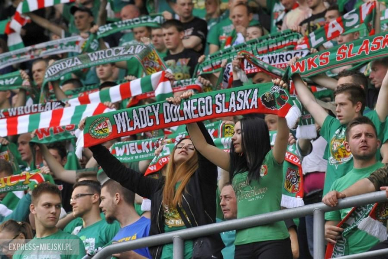 Ekstraklasa Śląsk Wrocław - Ruch Chorzów 13.05.2017