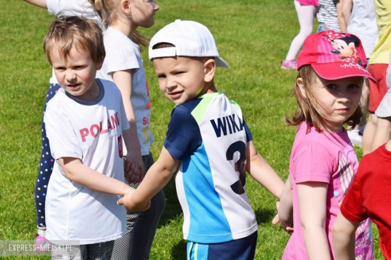Przedszkolaki wzięły udział w maratonie