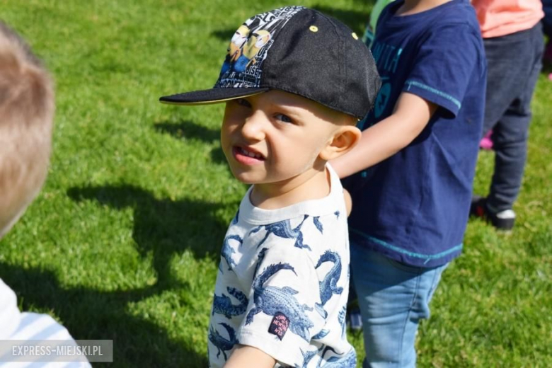 Przedszkolaki wzięły udział w maratonie