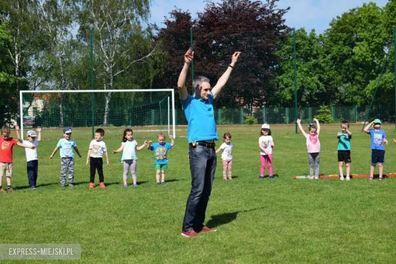 Przedszkolaki wzięły udział w maratonie