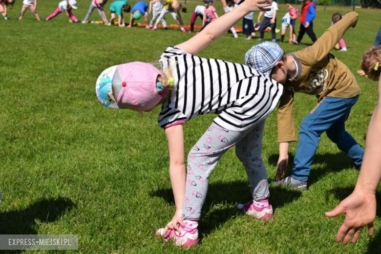Przedszkolaki wzięły udział w maratonie