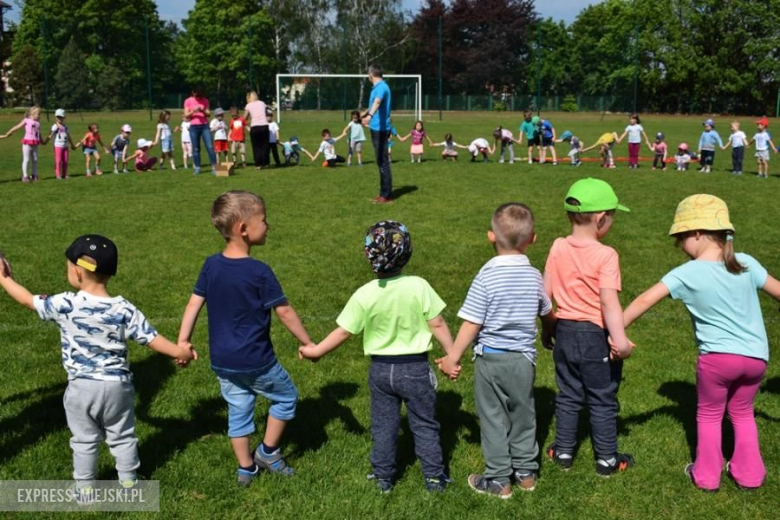Przedszkolaki wzięły udział w maratonie