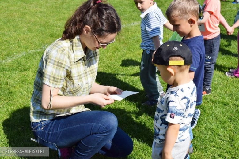 Przedszkolaki wzięły udział w maratonie