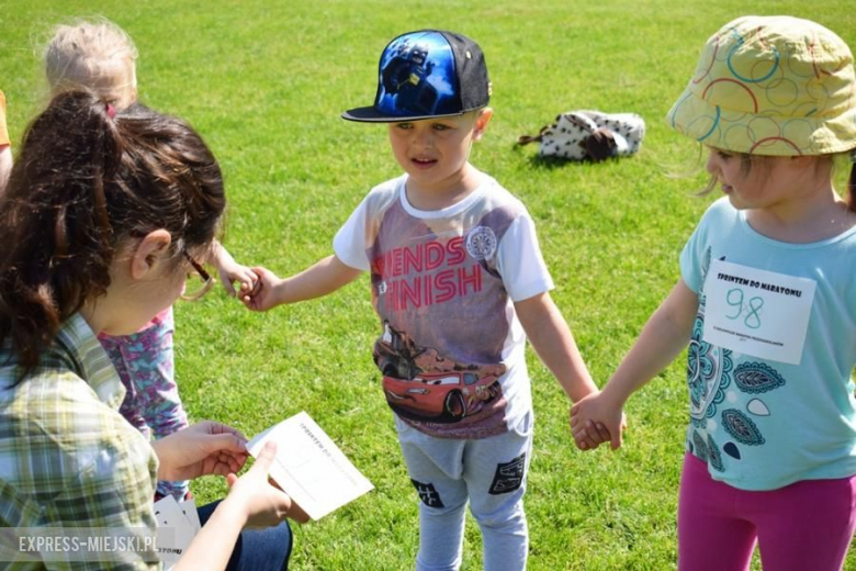 Przedszkolaki wzięły udział w maratonie