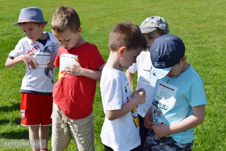 Przedszkolaki wzięły udział w maratonie