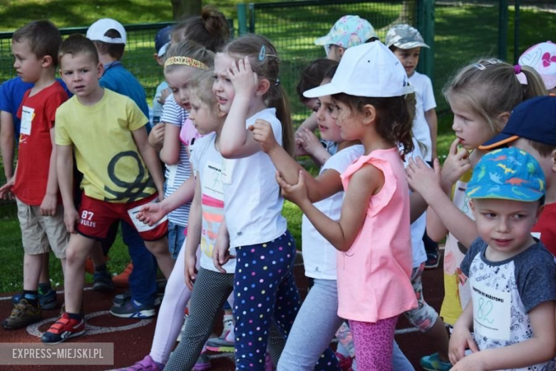 Przedszkolaki wzięły udział w maratonie