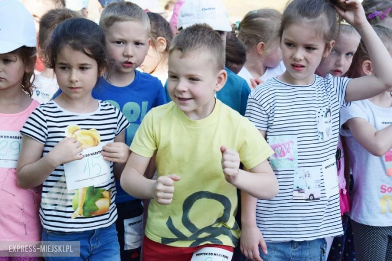 Przedszkolaki wzięły udział w maratonie