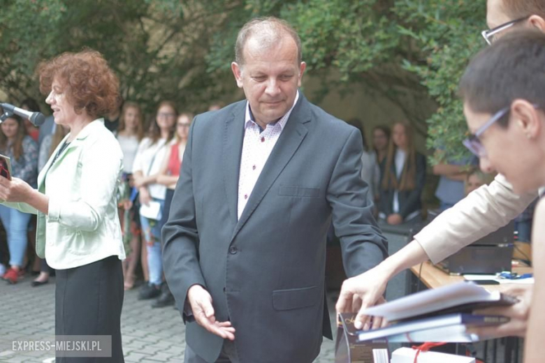 Wręczenie nagród dla najlepszych uczniów