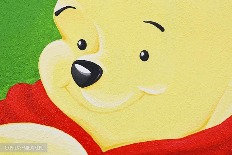 Bajkowy mural w Środzie Śląskiej