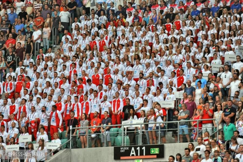 Ceremonia otwarcia World Games we Wrocławiu