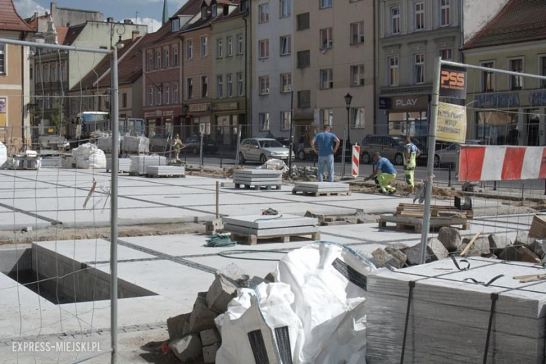 Prace nad przebudową rynku