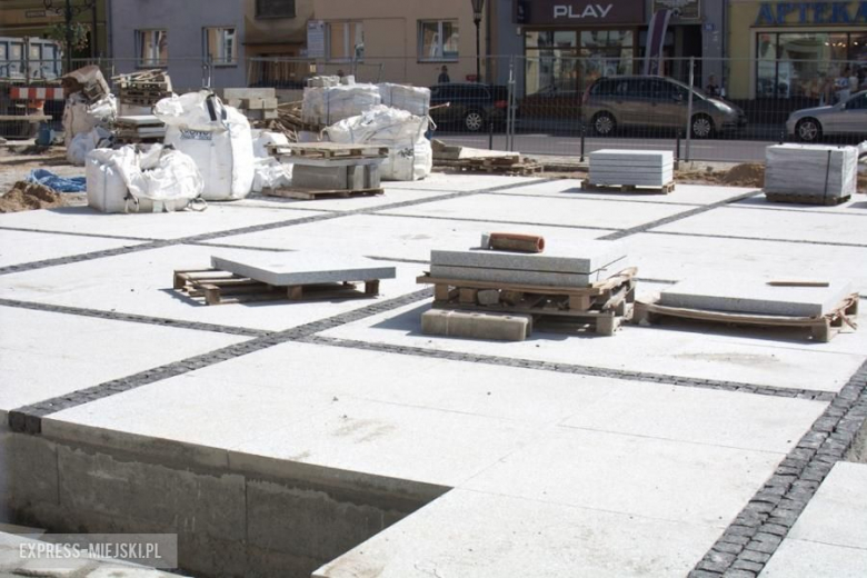 Prace nad przebudową rynku