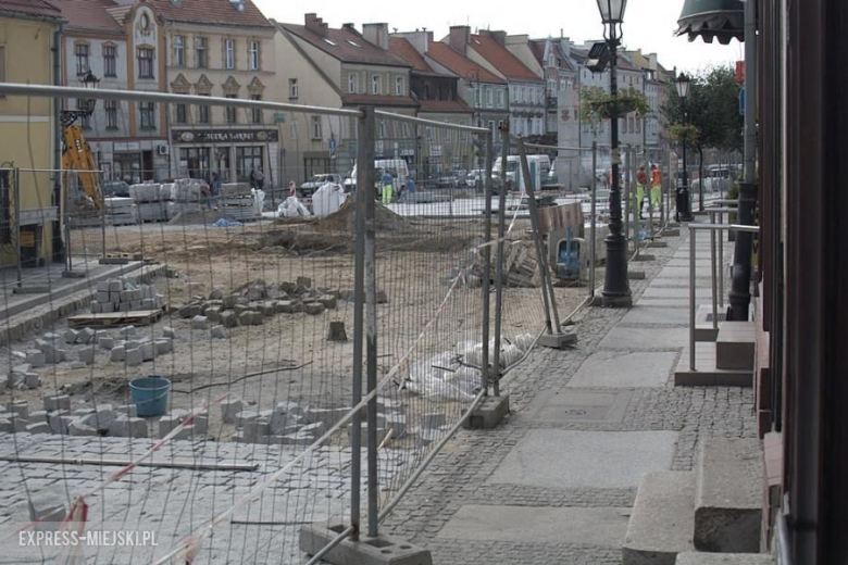 Prace nad przebudową rynku