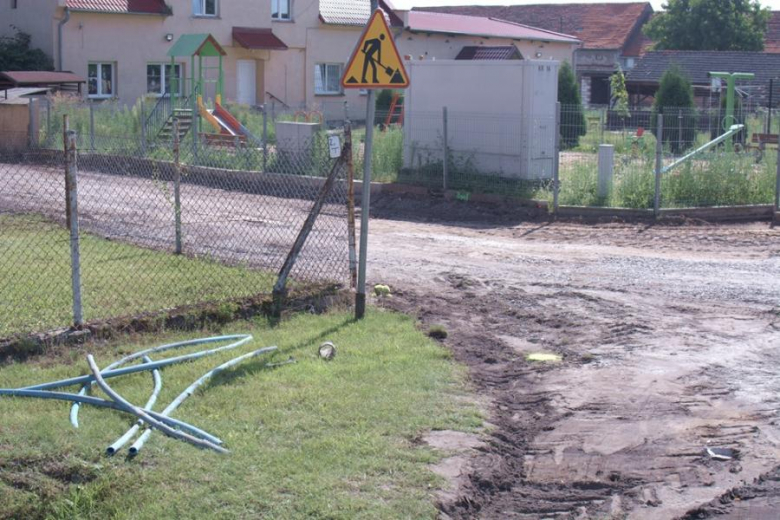 Przebudowa drogi w Krynicznie