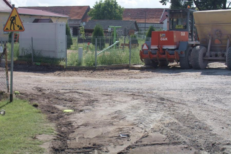 Przebudowa drogi w Krynicznie