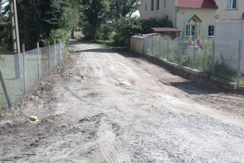 Przebudowa drogi w Krynicznie