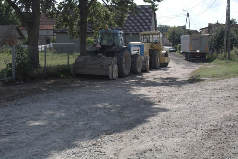 Przebudowa drogi w Krynicznie