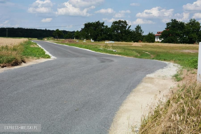 Przebudowa drogi w Brodnie