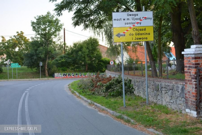 Przebudowa mostu w Ujeździe Górnym