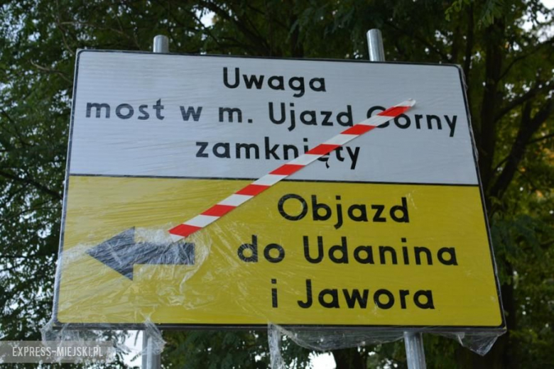Przebudowa mostu w Ujeździe Górnym