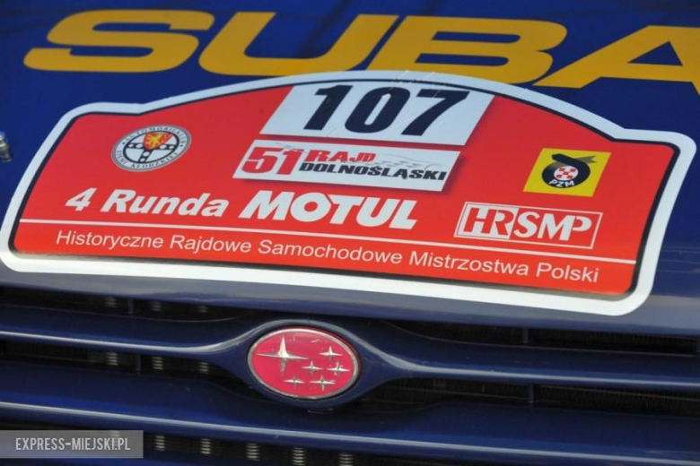 Pojazdy historyczne na 51 Rajdzie Dolnośląskim 2017