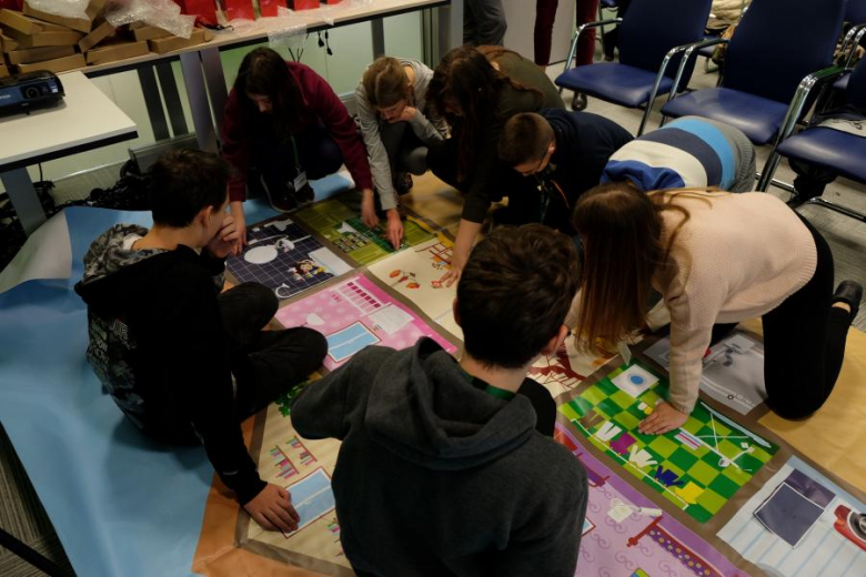 Wizyta gimnazjalistów w firmie Basf