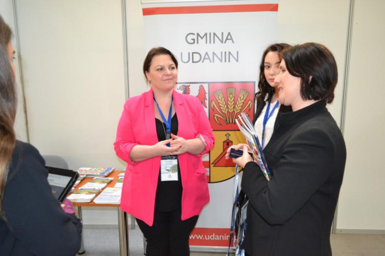 Pracownicy Urzędu Gminy Udanin na targach inwestycyjnych