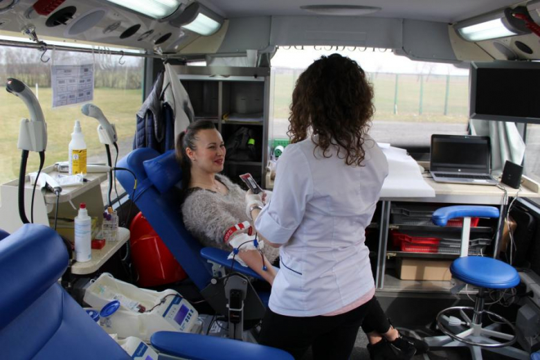 Zbiórka krwi w Udaninie