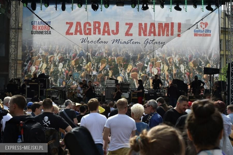 Gitarowy rekord Guinnessa, Wrocław 2018