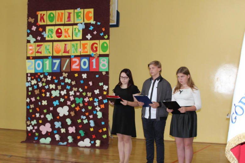 Zakończenie roku szkolnego 2017/2018