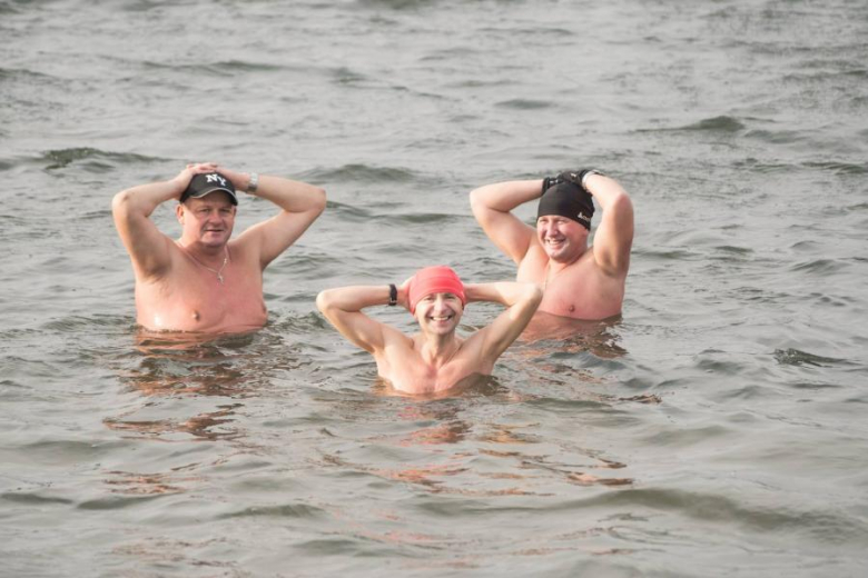 Morsowanie noworoczne na Kajakach