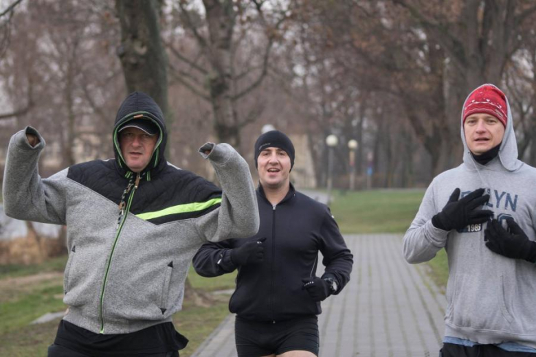 Morsowanie noworoczne na Kajakach