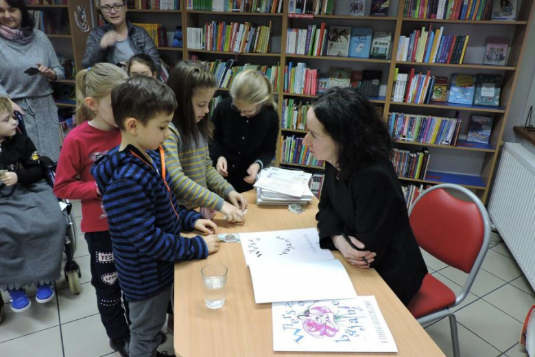 Spotkanie autorskie z pisarką