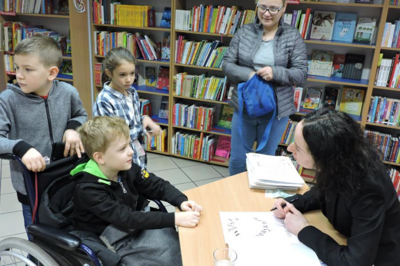 Spotkanie autorskie z pisarką